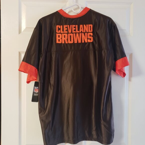 Cleveland Browns NFL Team Apparel Jersey Size Medium Embroidered New with Tags - Picture 6 of 7